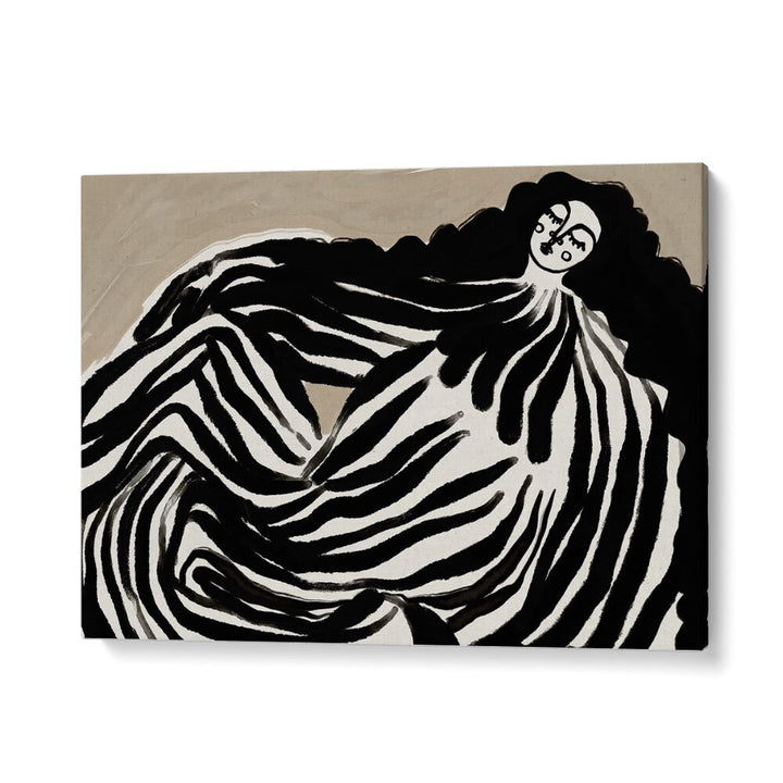 Dream Girl By Treechild Women Illustration Art Prints in Gallery Wrap