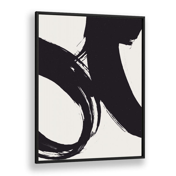 Dune Abstract Paintings Abstract Art Prints in Black Plain Frame