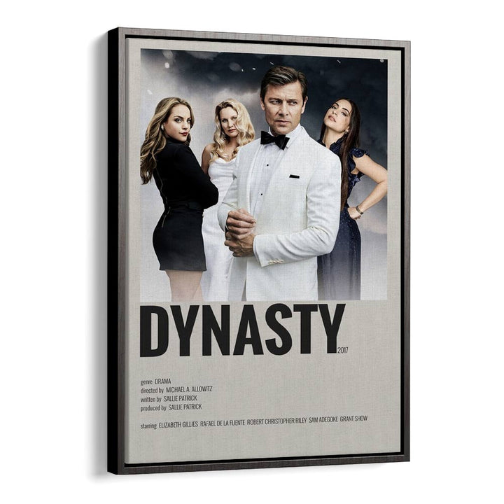 Dynasty 2017 ii Movie Posters in Black Floater Frame