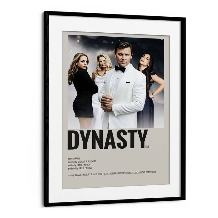 Dynasty 2017 ii Movie Posters in Black Frame With Mount