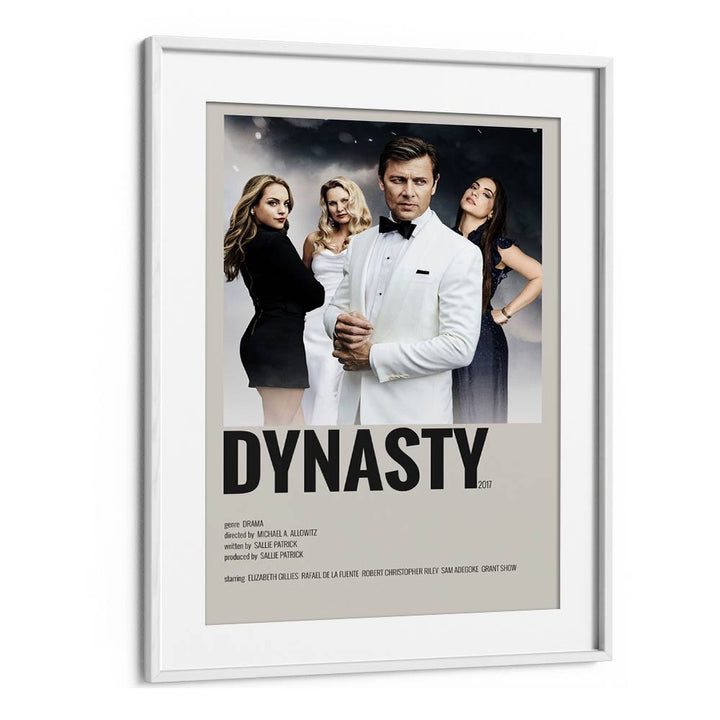 Dynasty 2017 ii Movie Posters in White Frame With Mount