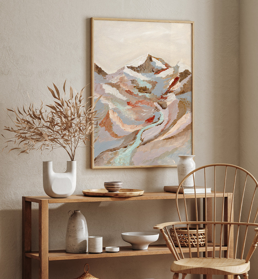 EARTHEN , LANDSCAPE PAINTINGS