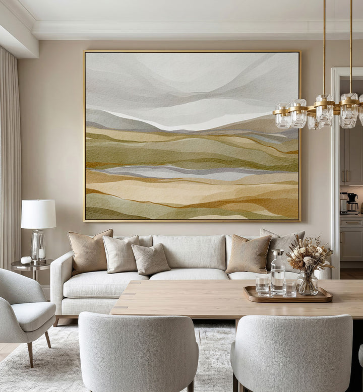 EARTHY ABSTRACT LANDSCAPE X