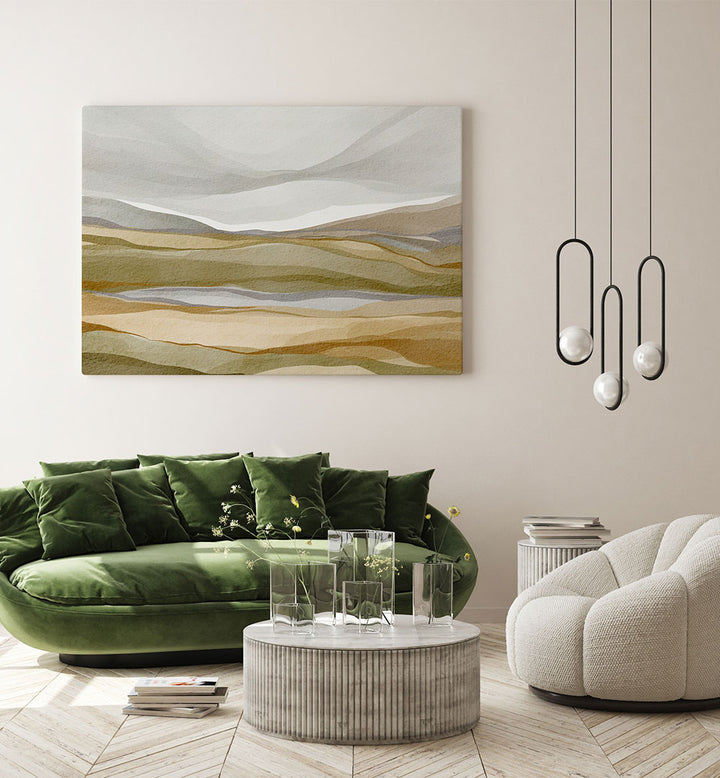 EARTHY ABSTRACT LANDSCAPE X
