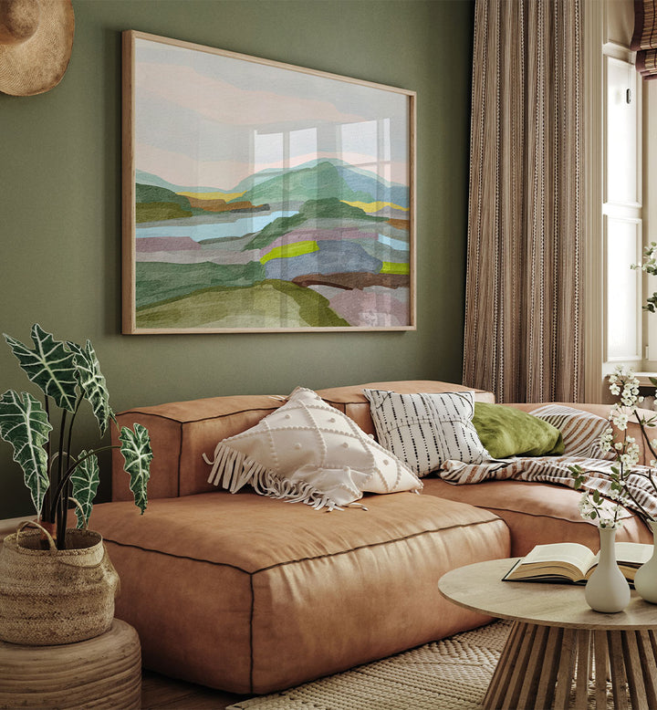EARTHY TONES ESCAPE , LANDSCAPE PAINTINGS