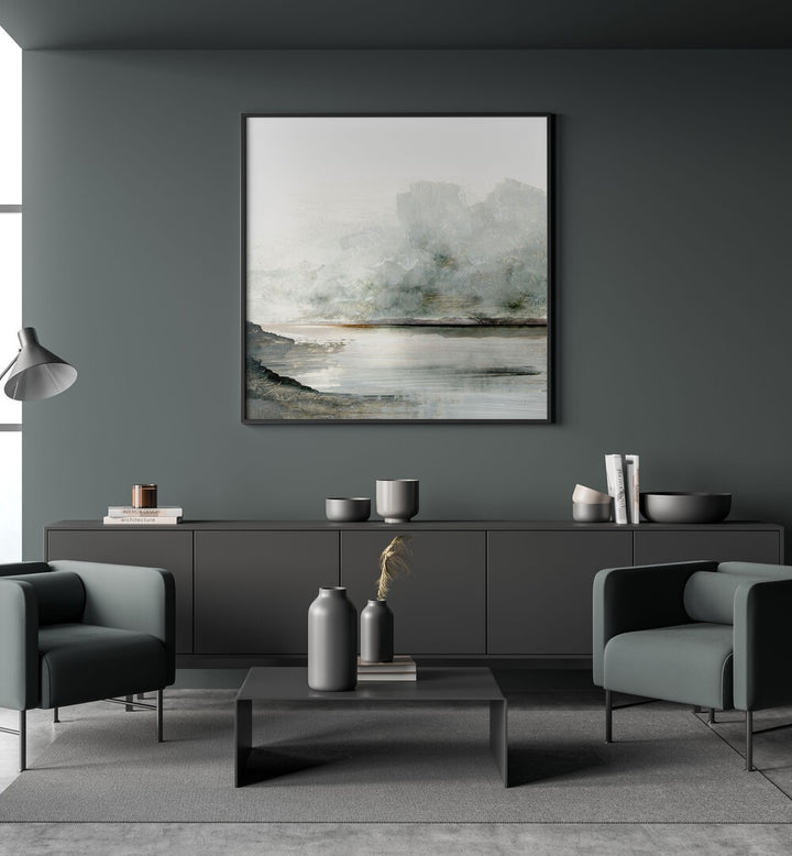 Elevate your decor with EBB, ABSTRACT PAINTINGS that transform your space into a modern art gallery.
