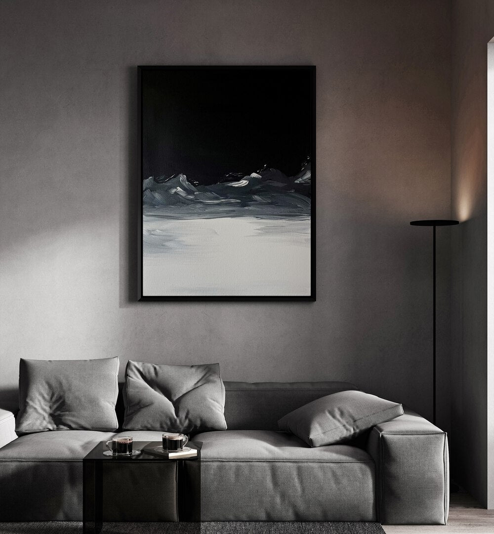 Elegant ECHOES OF DISTANT, ABSTRACT PAINTINGS enhance modern decor with deep emotions and captivating colors.