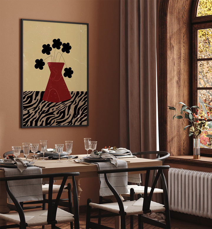 ECLECTIC BOUQUET I , FLORAL FLOWER PAINTINGS