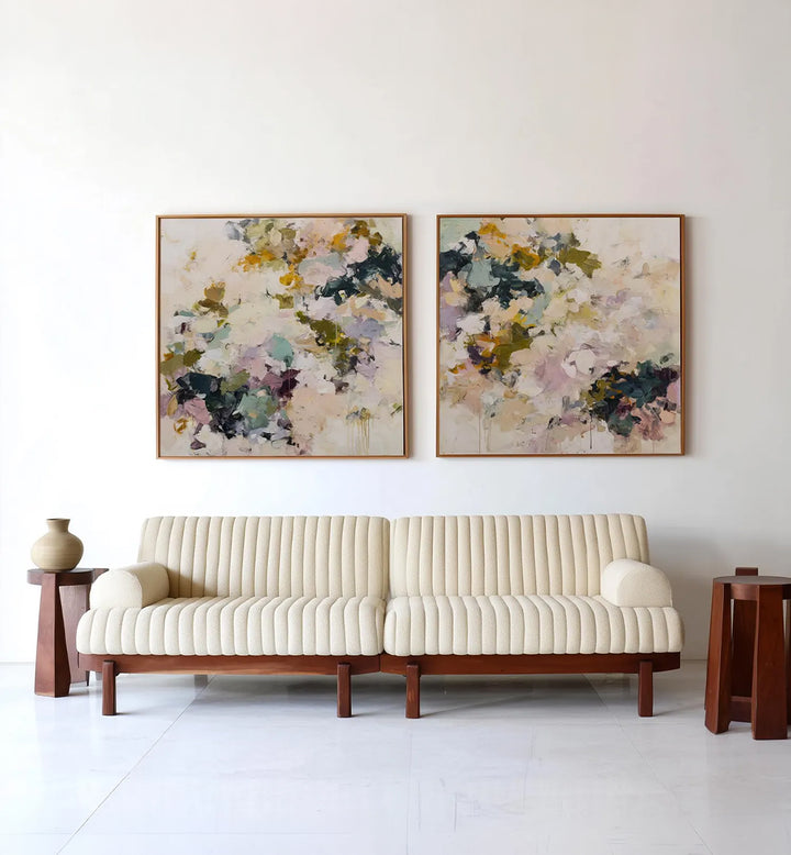 EDEN WILLOW, SET OF 2 PAINTINGS