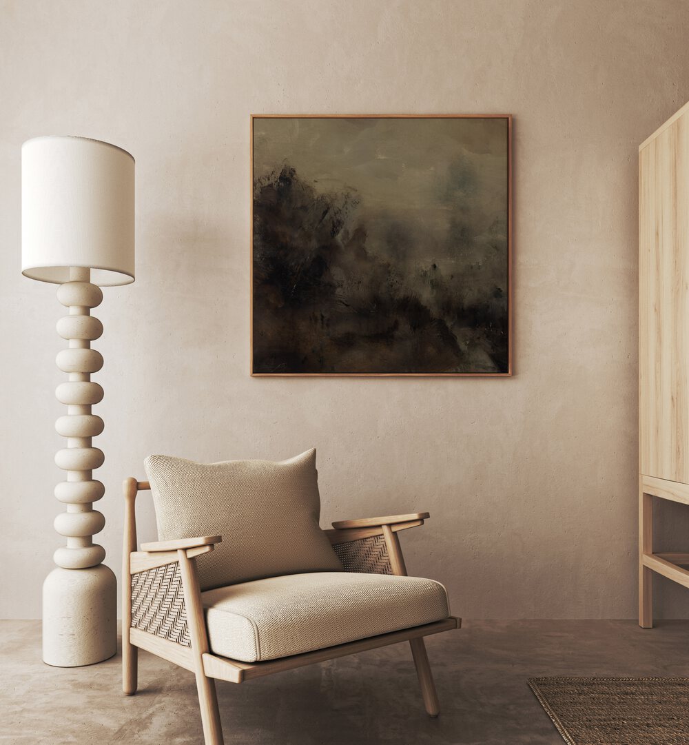 EDGE OF THE WOOD ,  ABSTRACT PAINTINGS