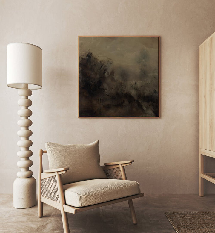 EDGE OF THE WOOD ,  ABSTRACT PAINTINGS