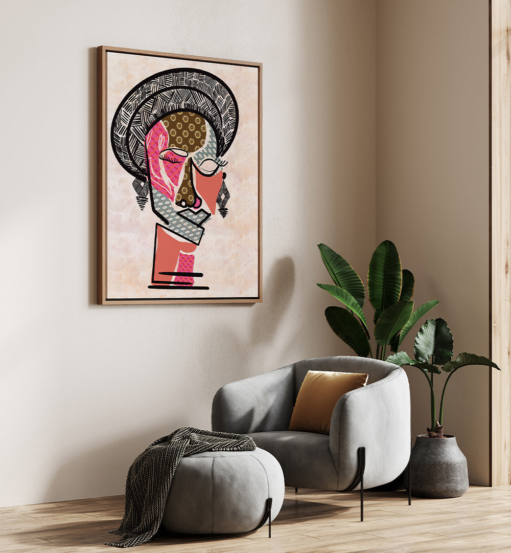 ELEGANT ABSTRACT WOMAN