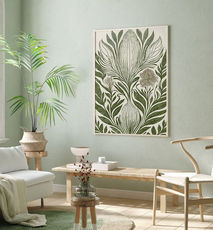 ELEGANT BOTANICAL SYMMETRY