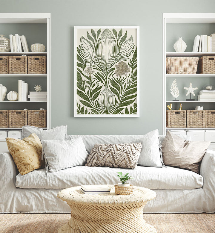 ELEGANT BOTANICAL SYMMETRY