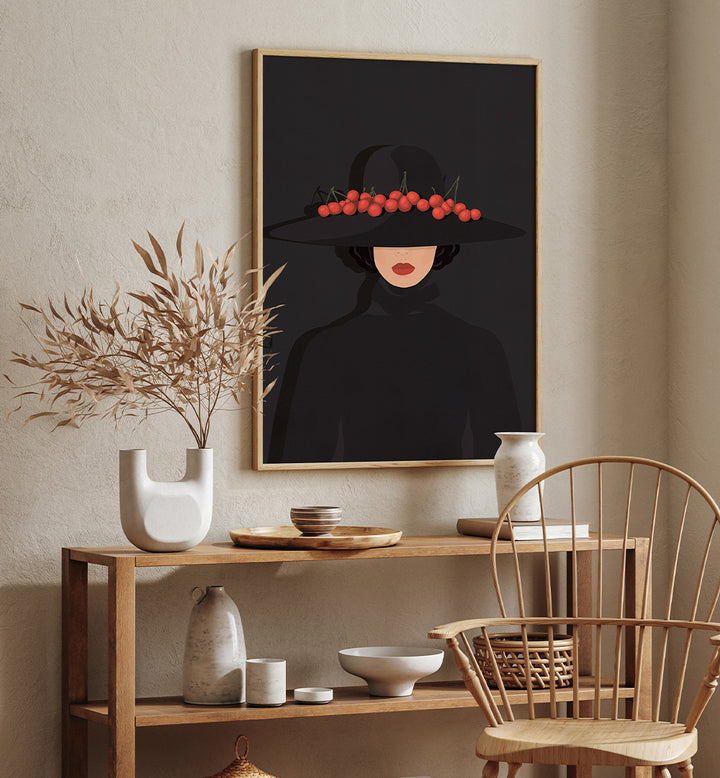 ELEGANT CHERRY WOMAN