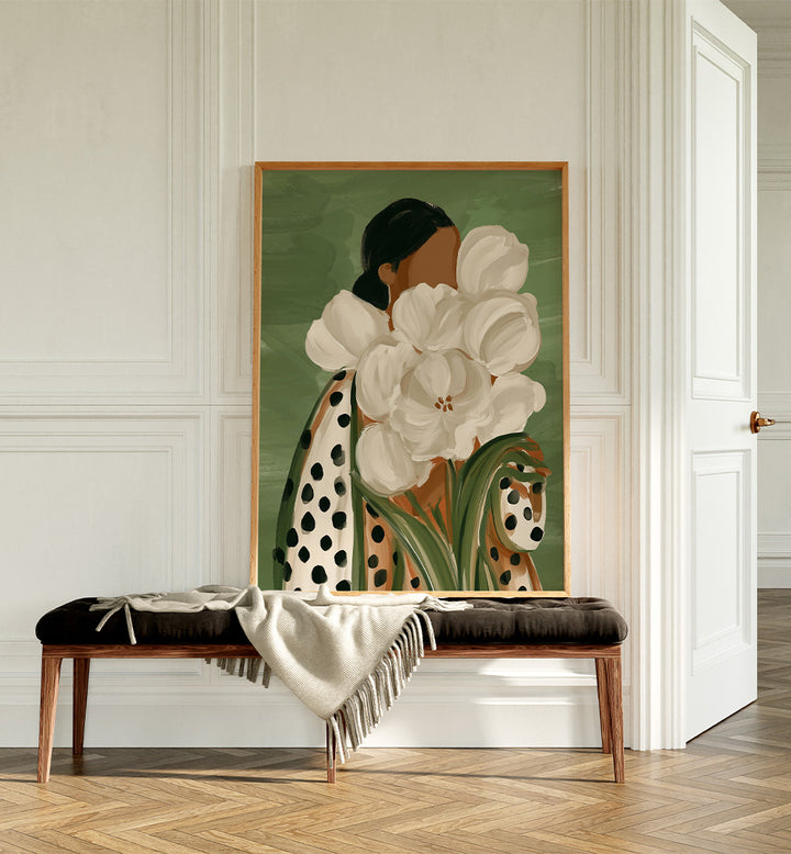 ELEGANT POLKA DOT WOMAN