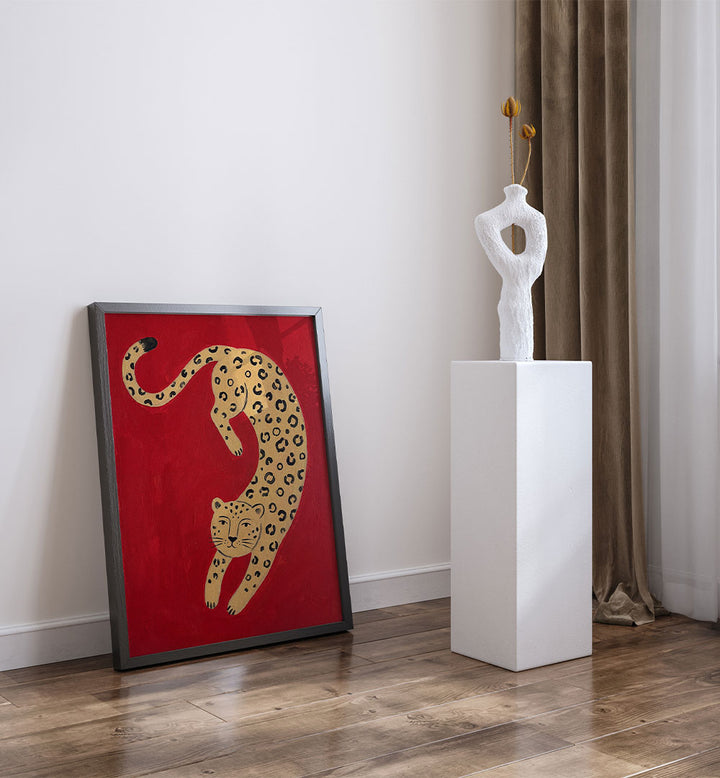 ELEGANT RED LEOPARD