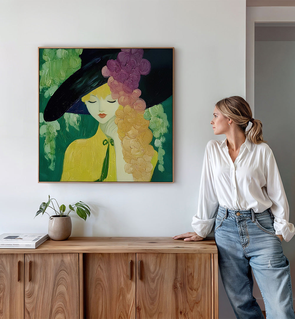 ELEGANT WOMAN IN BLOOM