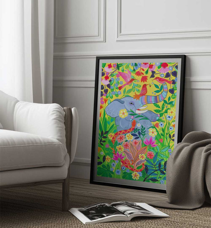 ELEPHANT , ANIMAL PAINTINGS
