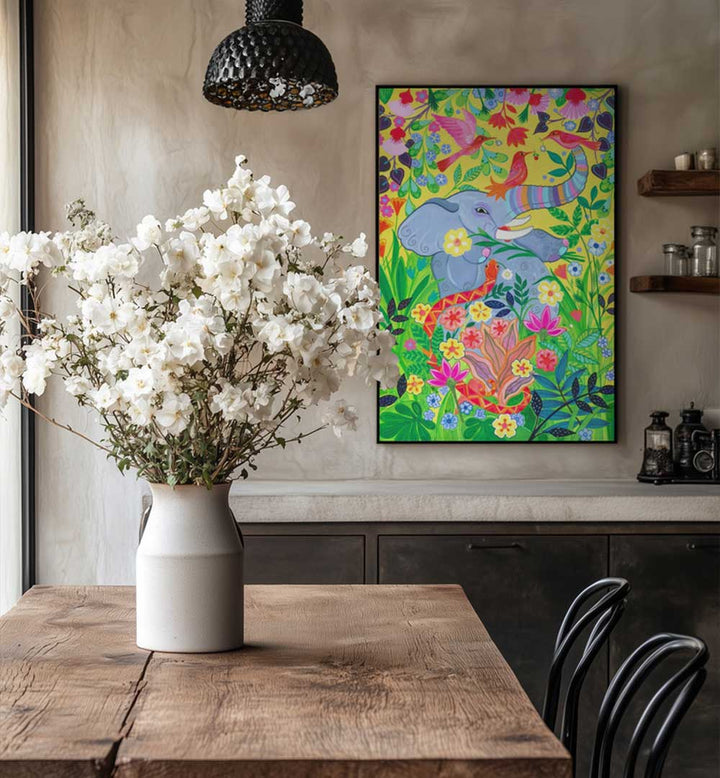 ELEPHANT , ANIMAL PAINTINGS