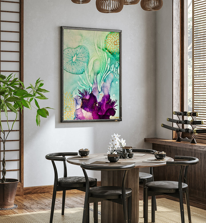 Transform your space with EMERALD WATERS, BEACH PAINTINGS, capturing ocean serenity in vibrant colors.