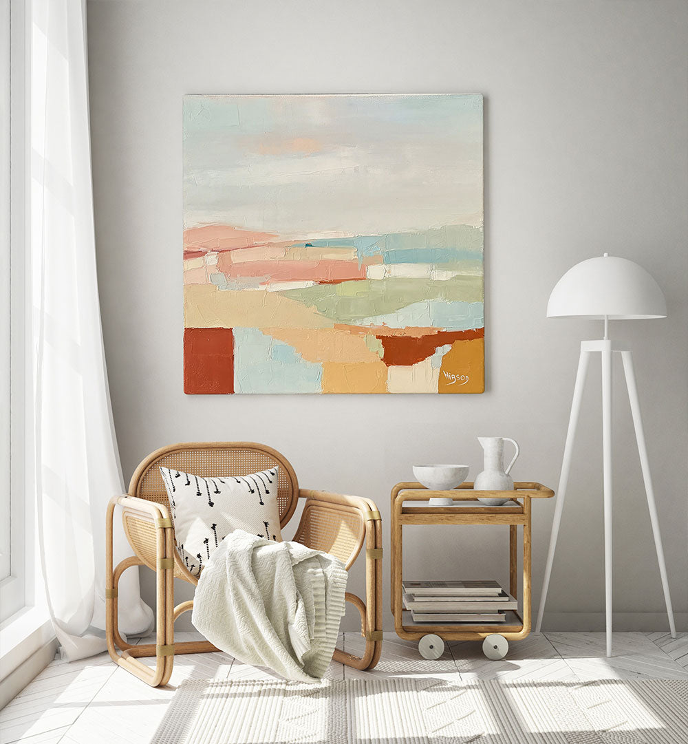 ENTRE CIEL ET TERRE III , ABSTRACT PAINTINGS