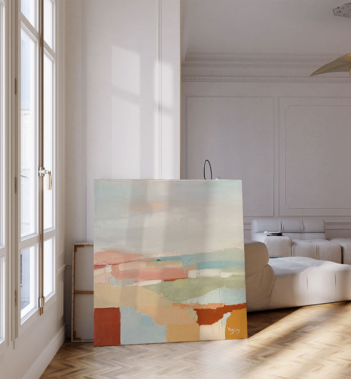 ENTRE CIEL ET TERRE III , ABSTRACT PAINTINGS