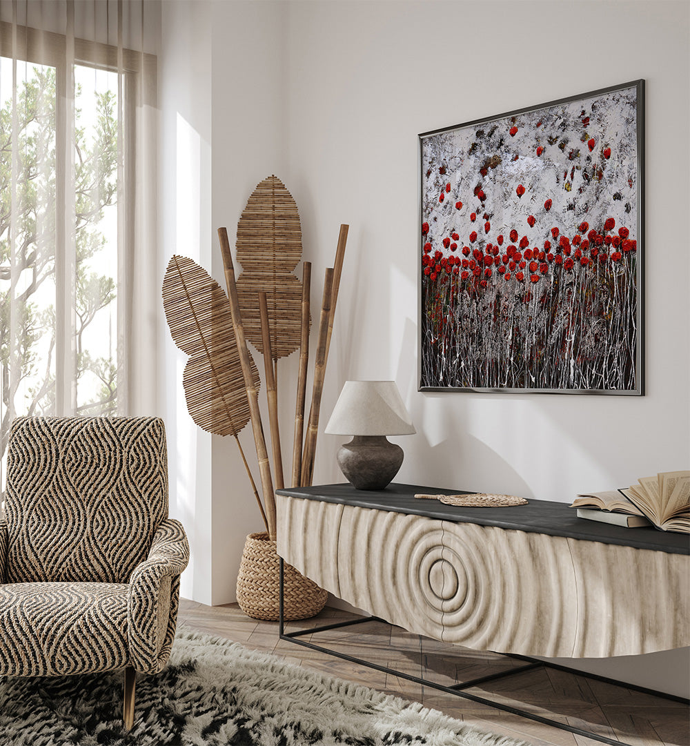 E ORA SI BALLA , FLORAL FLOWER PAINTINGS