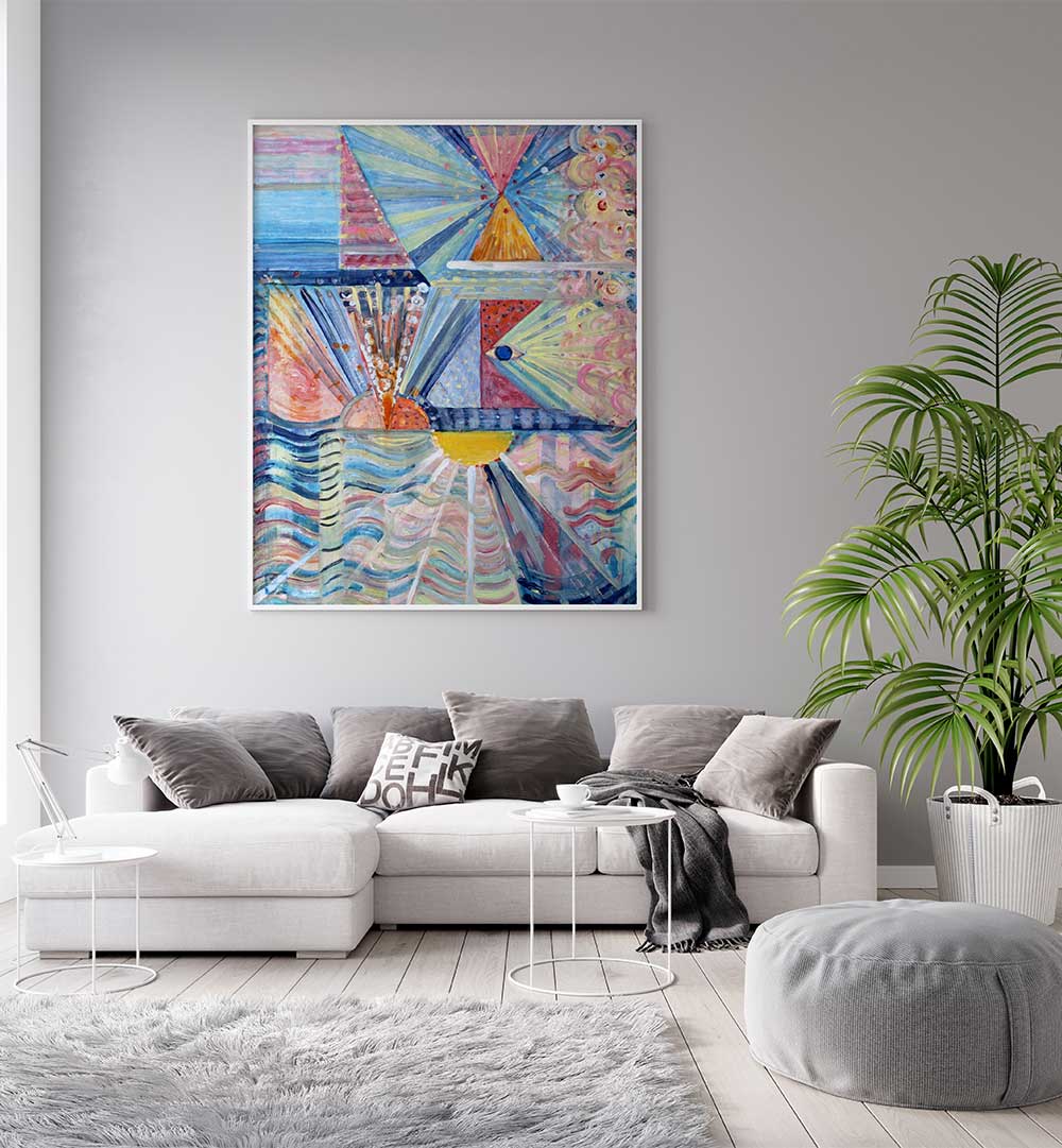 ESSENTIAL ROSES , ABSTRACT PAINTINGS