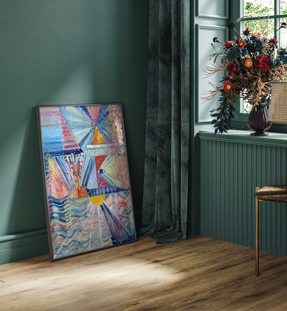 ESSENTIAL ROSES , ABSTRACT PAINTINGS