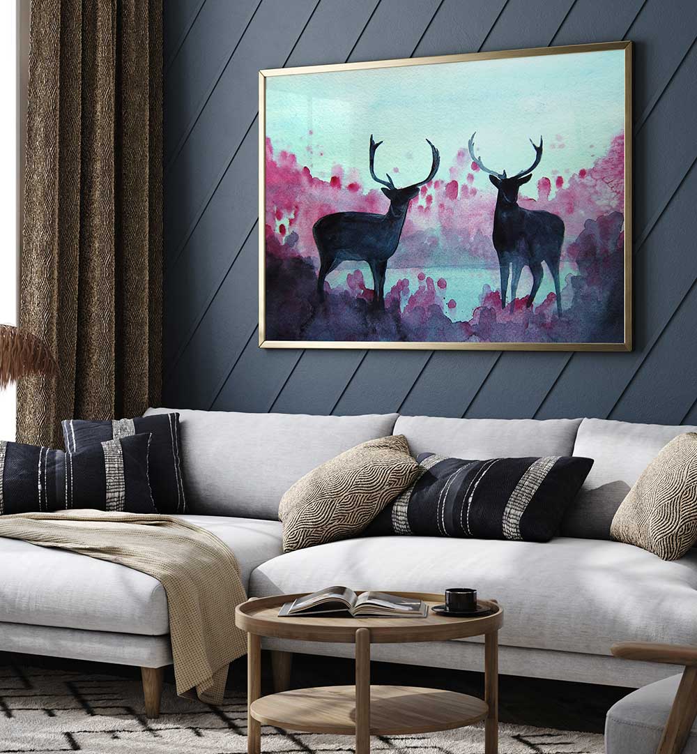 EVENTIDE , ANIMAL PAINTINGS