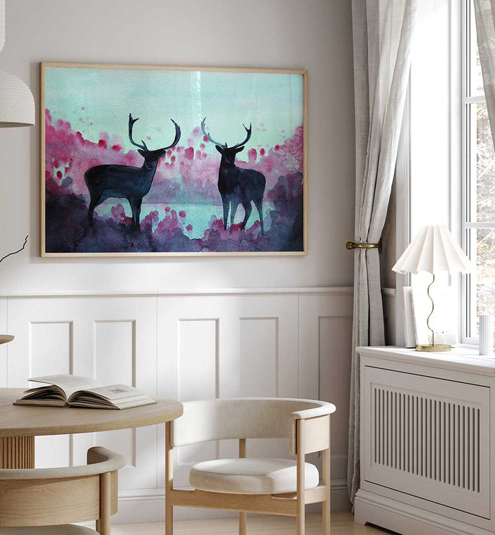 EVENTIDE , ANIMAL PAINTINGS