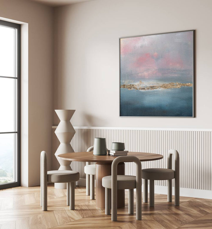 Elevate your space with EXHALE, ABSTRACT PAINTINGS, bringing tranquility and modern elegance to your décor.