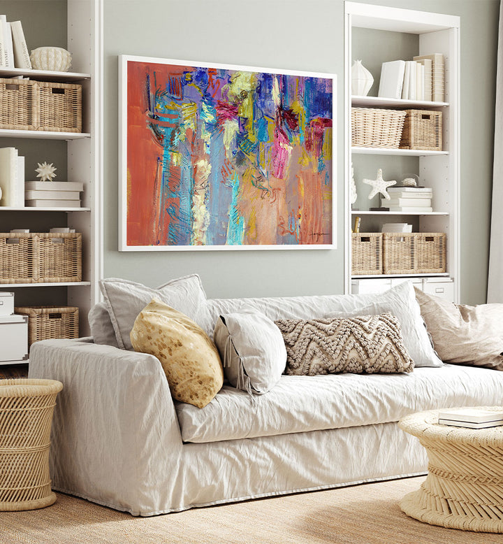 EXPRESSIONIST COLORFUL ABSTRACT III