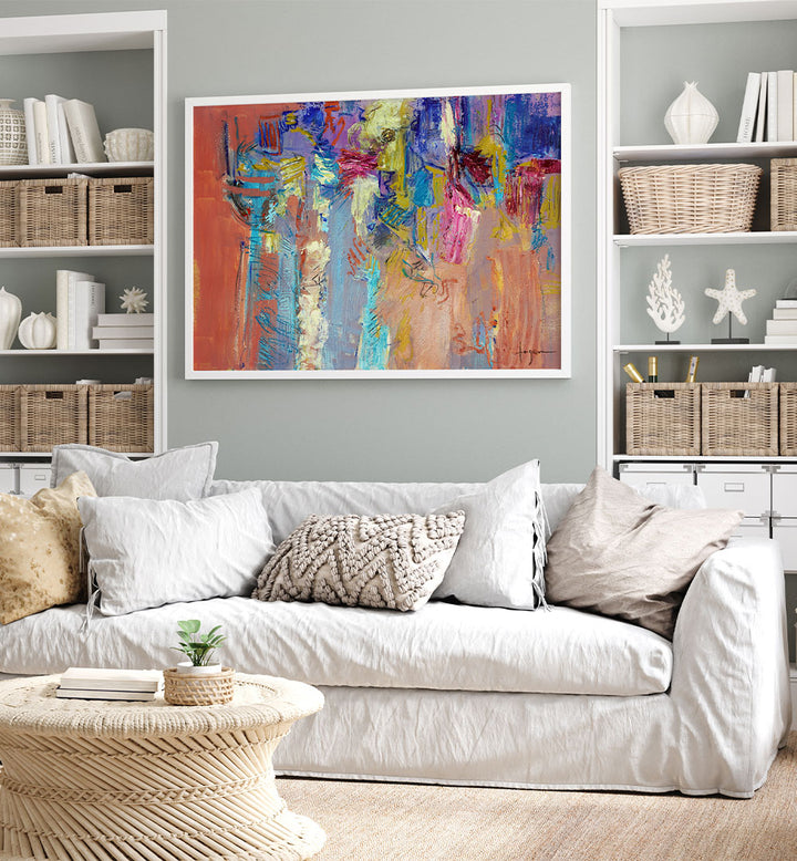 EXPRESSIONIST COLORFUL ABSTRACT III