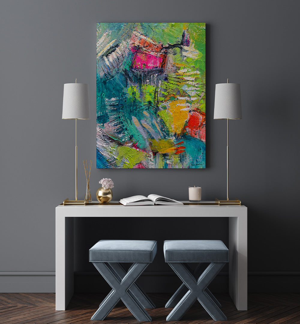 EXPRESSIONIST COLORFUL ABSTRACT