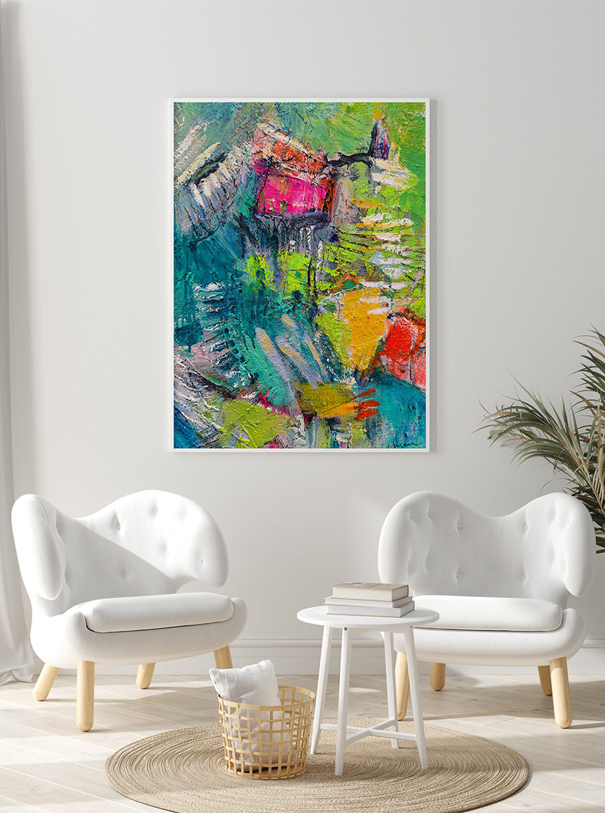 EXPRESSIONIST COLORFUL ABSTRACT
