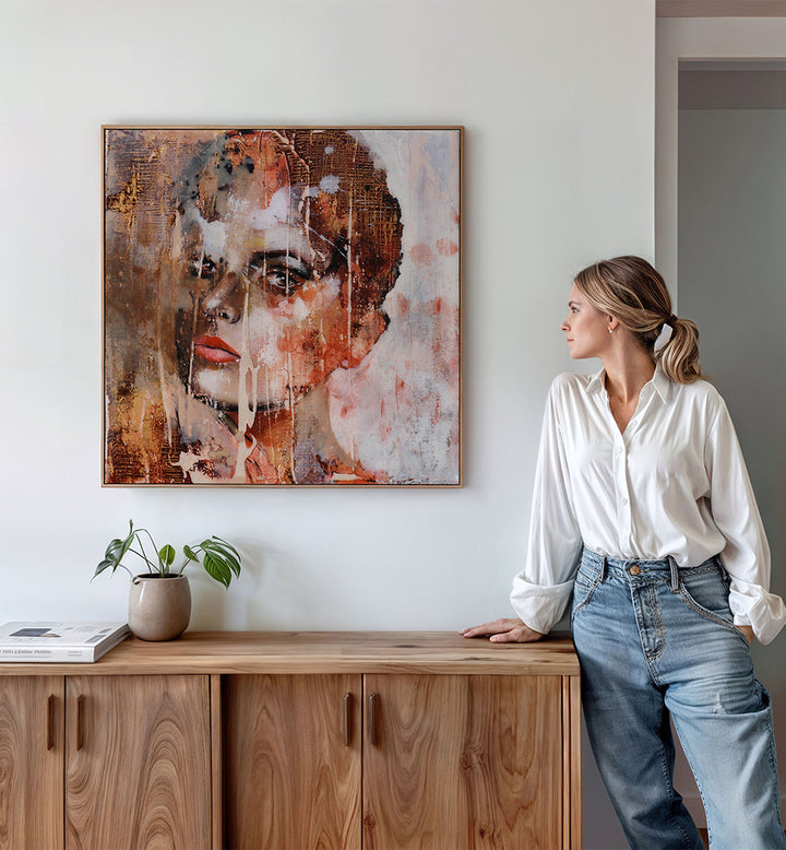 EXPRESSIVE VIBRANT SHADES , PORTRAITS & FIGURATIVE ILLUSTRATIONS