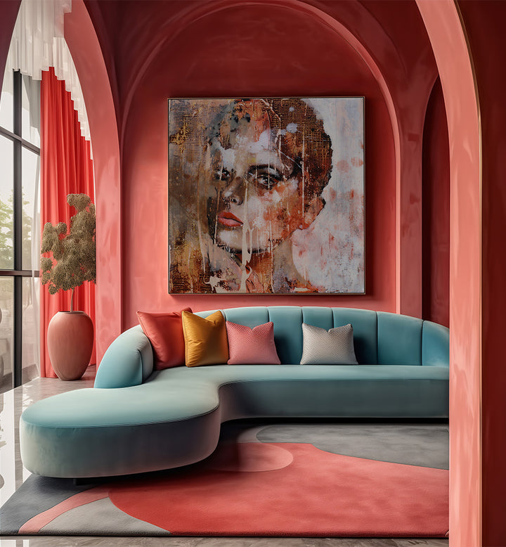 EXPRESSIVE VIBRANT SHADES , PORTRAITS & FIGURATIVE ILLUSTRATIONS