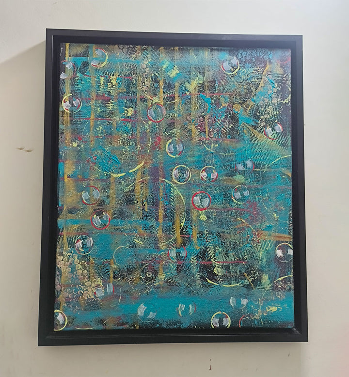 ECHOES OF BLUE , HANDMADE ARTWORKS