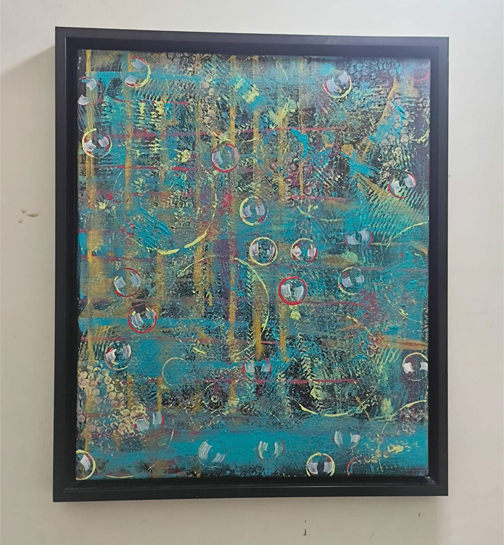 ECHOES OF BLUE , HANDMADE ARTWORKS