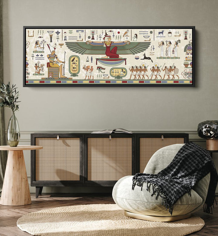 EGYPTIAN LIFE STYLE SET GALLERY WALL