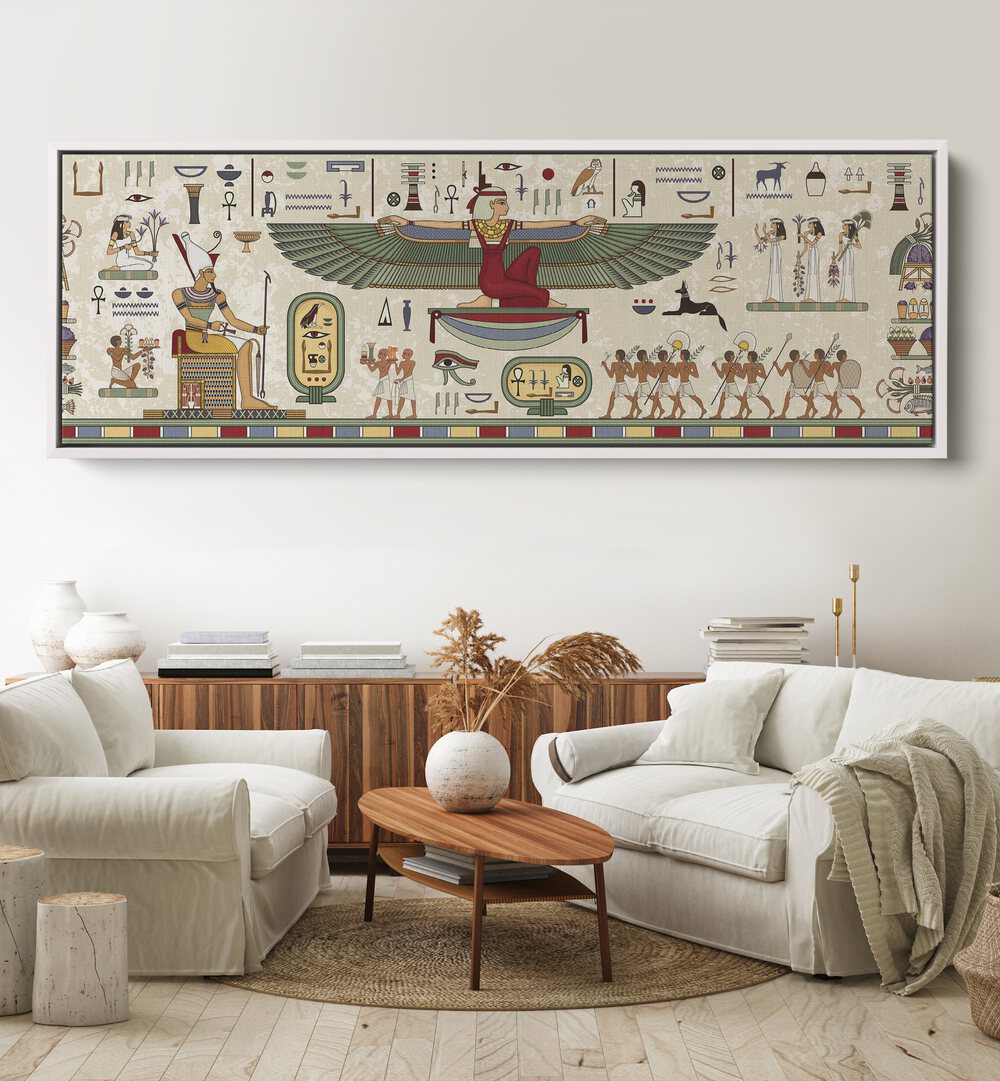 EGYPTIAN LIFE STYLE SET GALLERY WALL