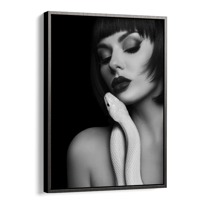 Embraces Lady by David Drake Fine Art Photography Fashion Photography in Black Floater Frame