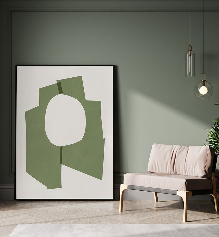 EMERALD EMBRACE , GEOMETRIC ART PRINTS