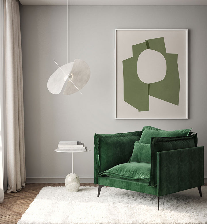 EMERALD EMBRACE , GEOMETRIC ART PRINTS