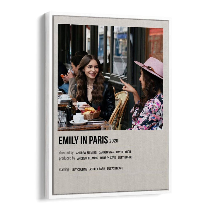 Emily In Paris 2020 i Movie Posters in White Floater Frame