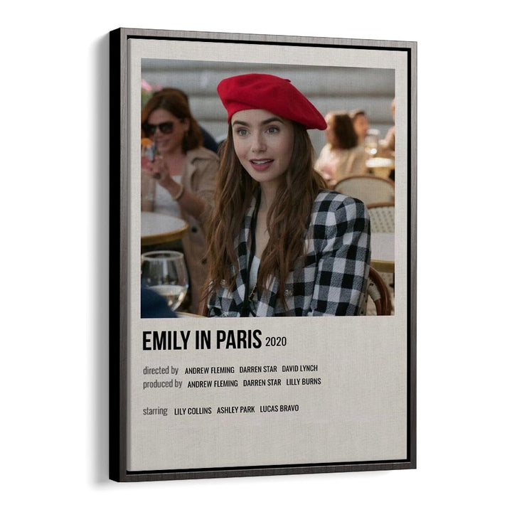 Emily In Paris 2020 ii Movie Posters in Black Floater Frame