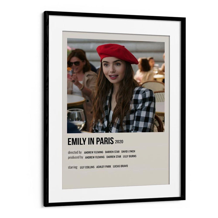 Emily In Paris 2020 ii Movie Posters in Black Frame With Mount