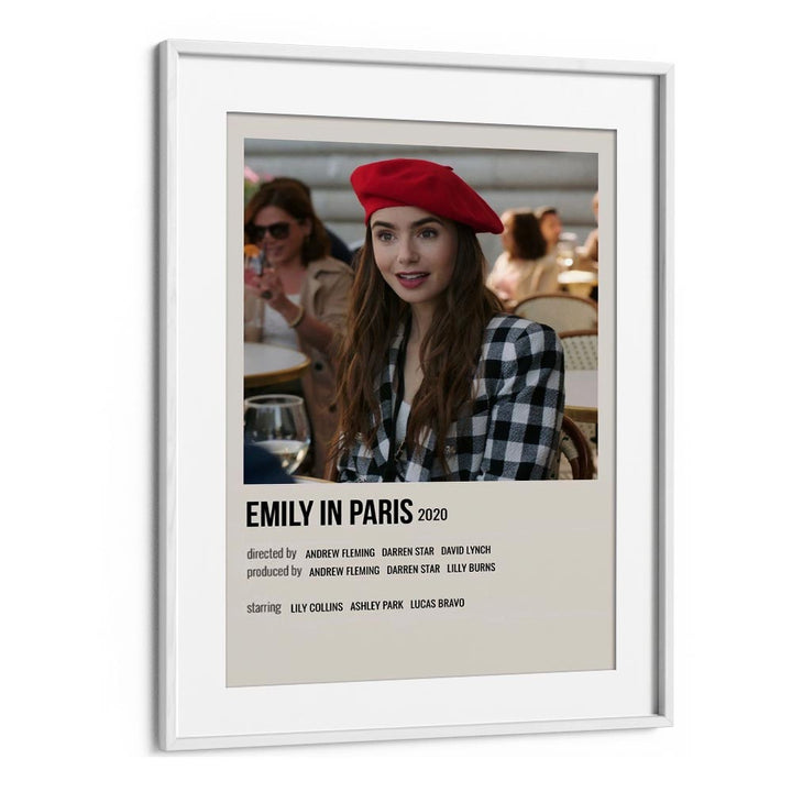 Emily In Paris 2020 ii Movie Posters in White Frame With Mount